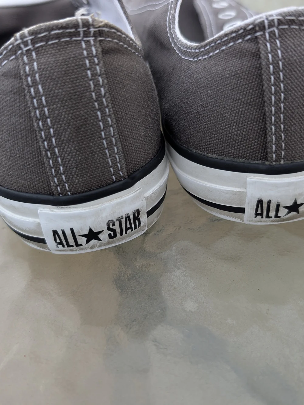 Converse Kids Brown & White Low Top Sneakers